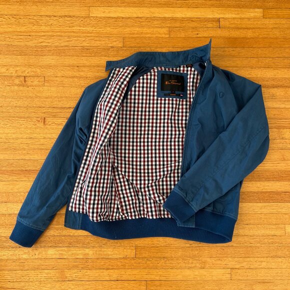 Ben Sherman Signature Herrington Jacket - Blue - Men's Size M - Picture 5 of 6